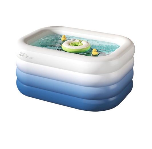 Inflatable pool for small children