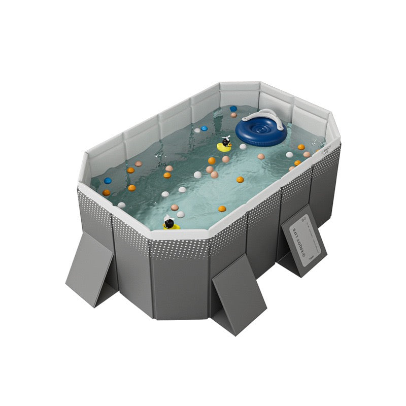 Piscine Gonflable Compacte Familiale “Joy of Life” - Confort et Amusement pour 1-10 Personnes